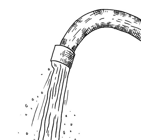 how to draw water easy|how to draw running water.